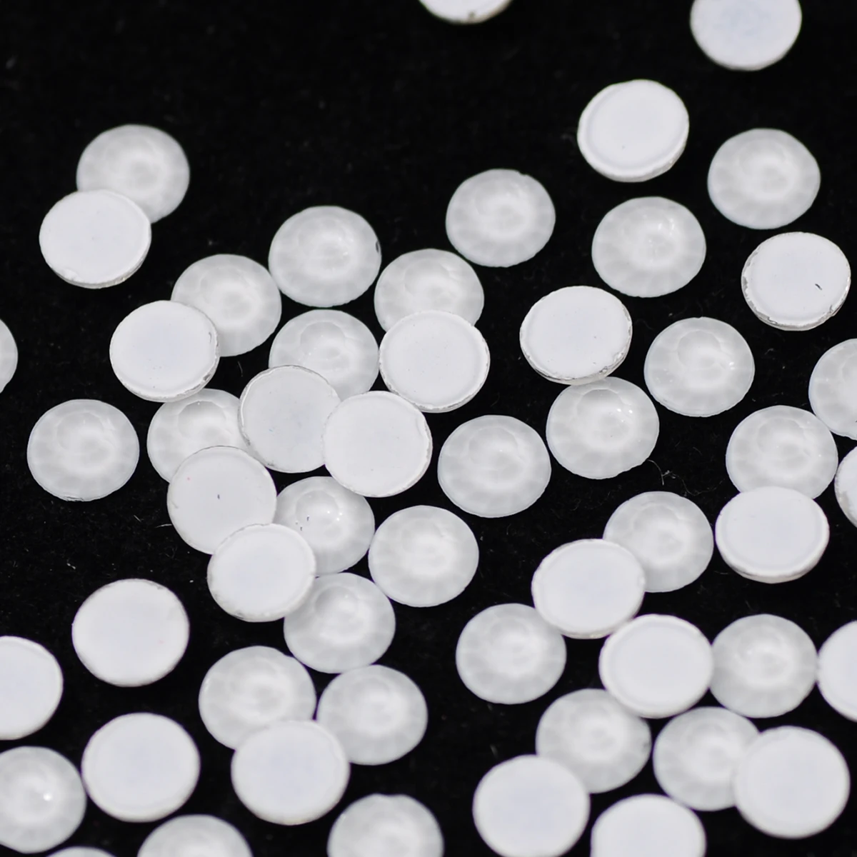 

Флуоресцентные белые стеклянные кристаллические ногти, художественные Стразы, рукоделие, плоские задние стразы, стразы для рукоделия, Аппликации для одежды