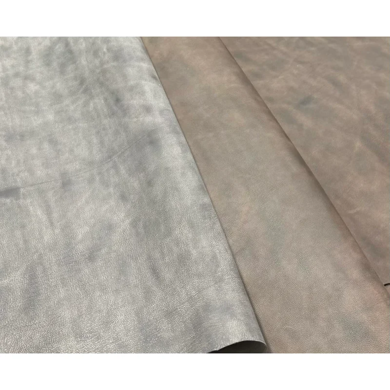 한국산 일층 혼합 양가죽, 두께 0.8mm, 4-5Sf