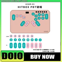 Doio Hitbox KCGM-03 Mini Keycaps Keyboard 19key PBT Sublimation Customized Keycap Set Arcade Game PC Gamer Accessories Gifts