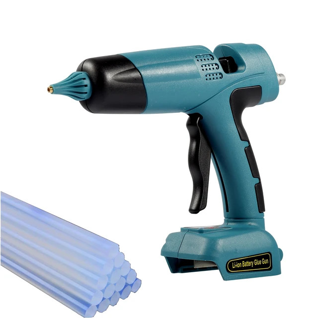 Cordless Hot Melt Glue Gun For Makita/DEWALT/BlackDecker/Milwaukee