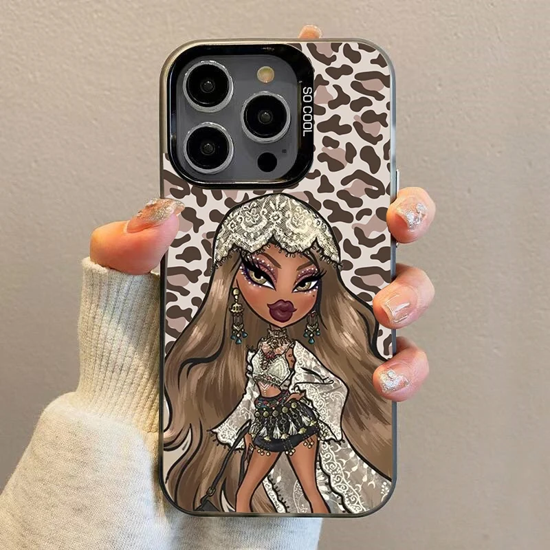 Bratz iphone case lovely candy matte shockproof protection - Alletron Close-up of Bratz Phone Case material