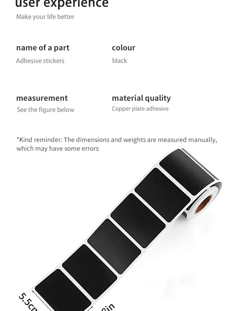 Description Picture 5 of itemWaterproof Chalkboard Stickers, Kitchen Spice Label Stickers, Household Jar Bottle Labels, Spice Writing Labels 150pcs