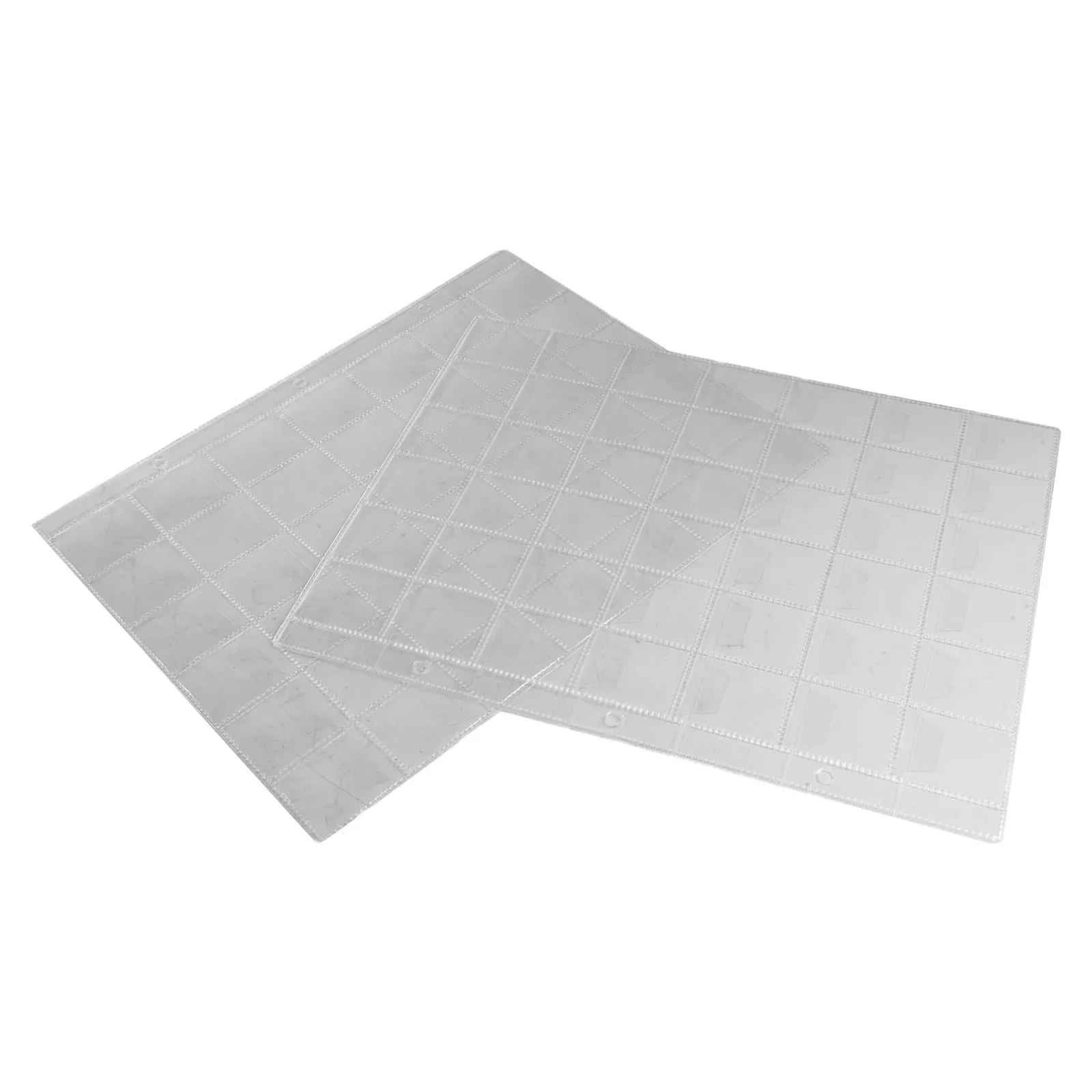 10Pcs Album For Coins Albums 42 Pocket Coins Collection PVC Transparent Inside Pages Coins Loose Leaf Organizer Bag 4