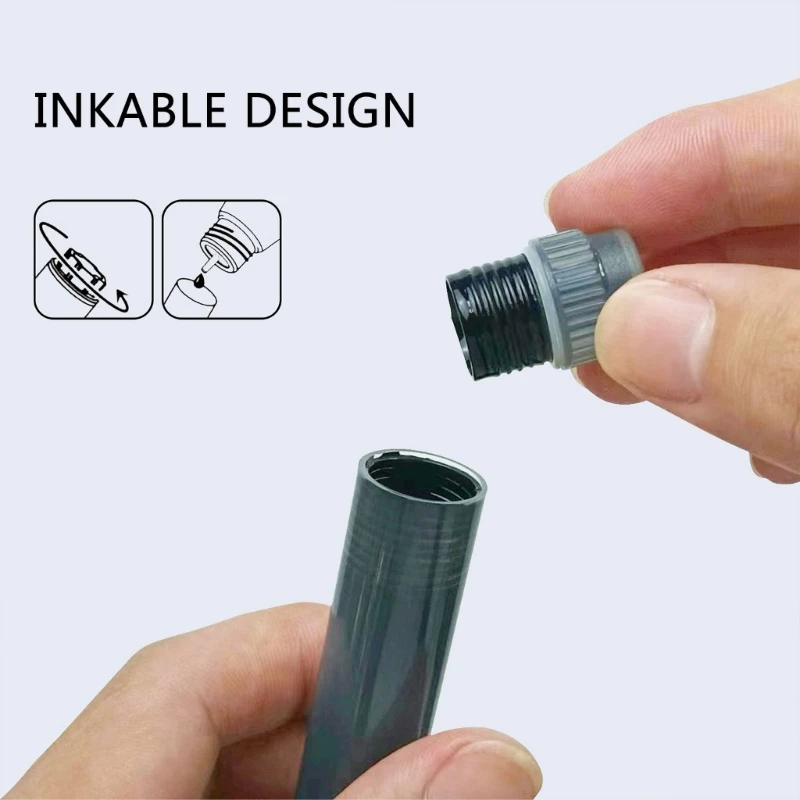 유리 금속용 12색 화이트보드 펜 6.5mm 수성 잉크 속건성