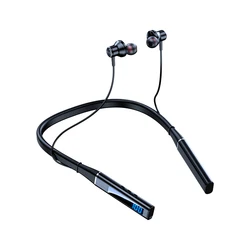 EARDECO Sport HiFi Noise - Canceling Wireless Headphones with Bass Stereo Sound and HD Microphone (Black)