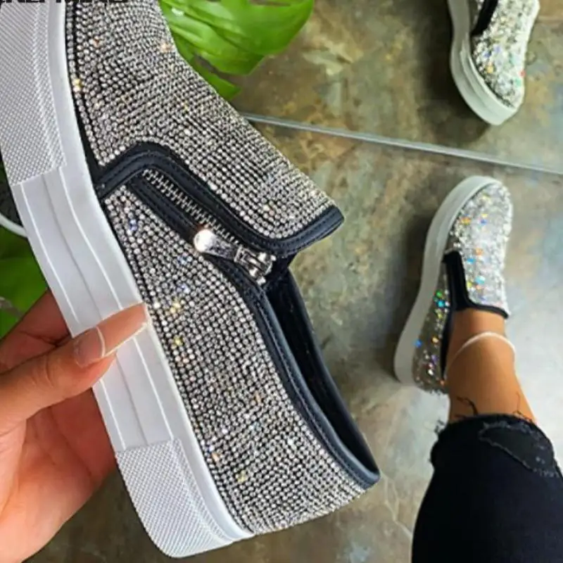 basket femme avec strass