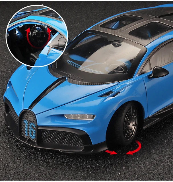 Bugatti Chiron 1:18 Alloy Diecast Car Model Presents For