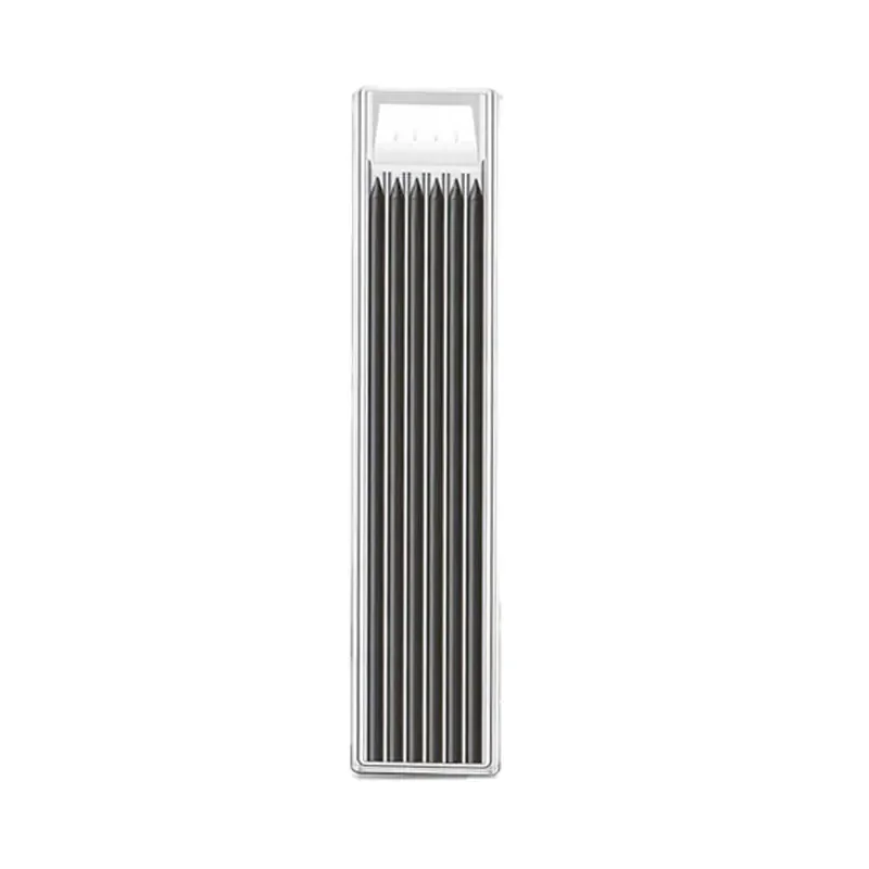 Precision Carpenter Pencil with Refill Lead and Built-in Sharpener