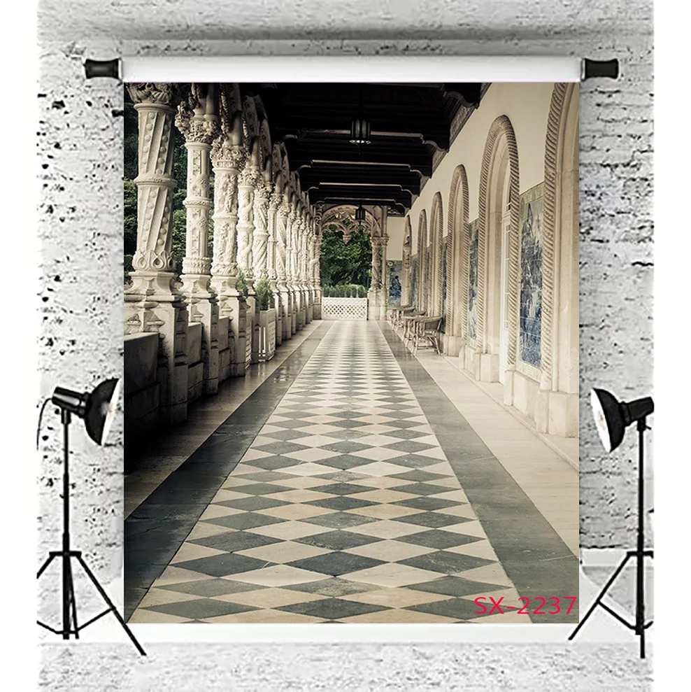 

SHENGYONGBAO European Architecture Scenic Spots Street View Photography Art Cloth Background Prop YL-01