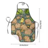 Funny A Pond Full Of Capybara Bib Apron Women Men Unisex Kitchen Chef Tablier Cuisine for Cooking Baking Gardening 5