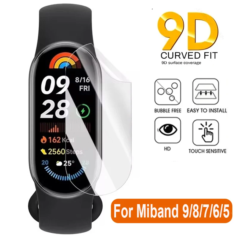 Soft Hydrogel Film Screen Protector for Smartband Accessories