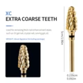 XC teeth Golden