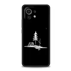 Mountain Scenery TPU Phone Case with Sun and Moon Design for Xiaomi 12TPro (A1)