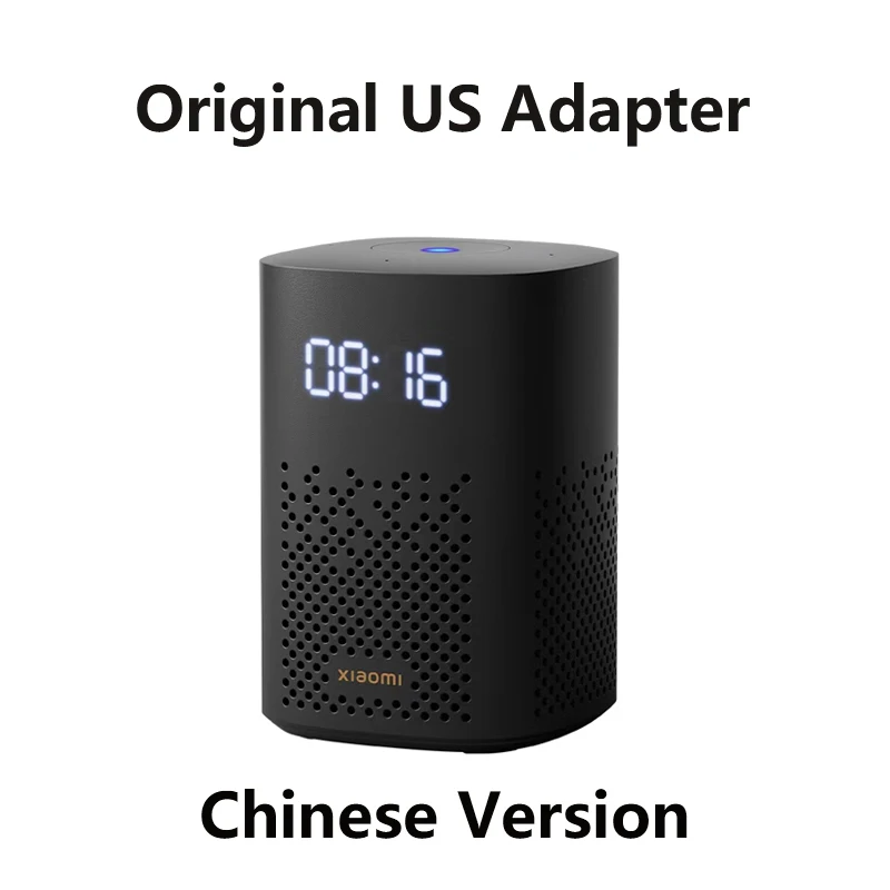 Xiaomi Xiaoai سمّاعات بلوتوث تشغيل طبعة محسنة LED ساعة رقمية عرض الأشعة تحت الحمراء واي فاي مكبر صوت مشغل موسيقى المنزل الذكي