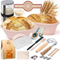 Mélangeur de boulangerie KYCOR inclus dans le kit de culture de levure, avec panier de fermentation rond, panier de fermentation et batteur à œufs 1