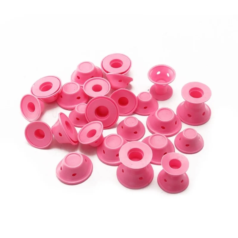10pcs/20pcs set Soft Rubber Magic Hair Care Rollers hair styling tool hair curling tools Silicone Hair Curler No Heat No Clip Curling Styling DIY Tool