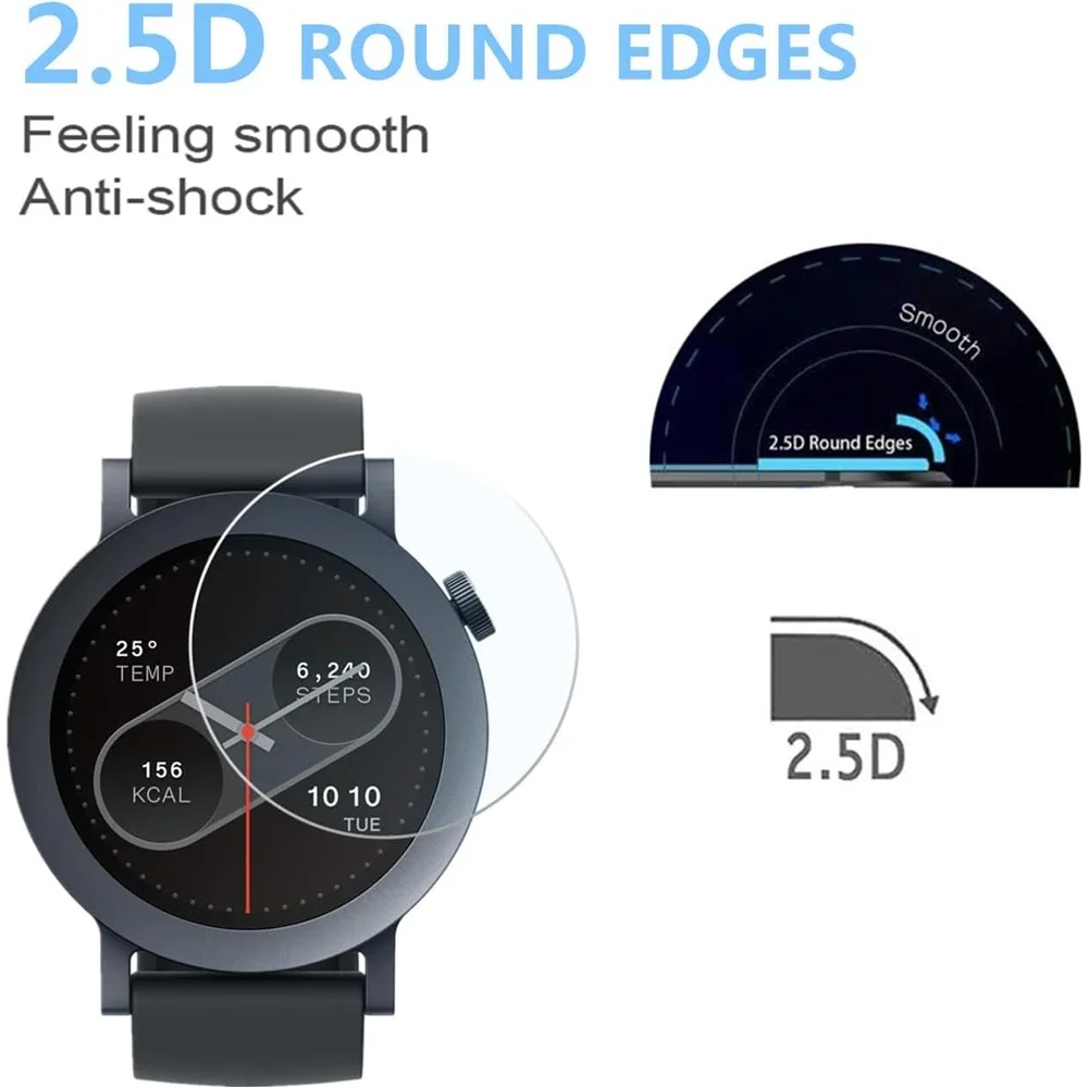 Screen Protector Tempered Glass for CMF Watch Pro 2 Smart Watch HD Screen Protector Anti-Scratch for cfm Pro 2 Prottiecve Film Accessories