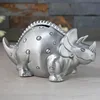 Dinosaur Unicorn model Metal Coin bank Anime Piggy Bank For Money Secret Safe Kid's Toy Hidden Money Storage PB03 1