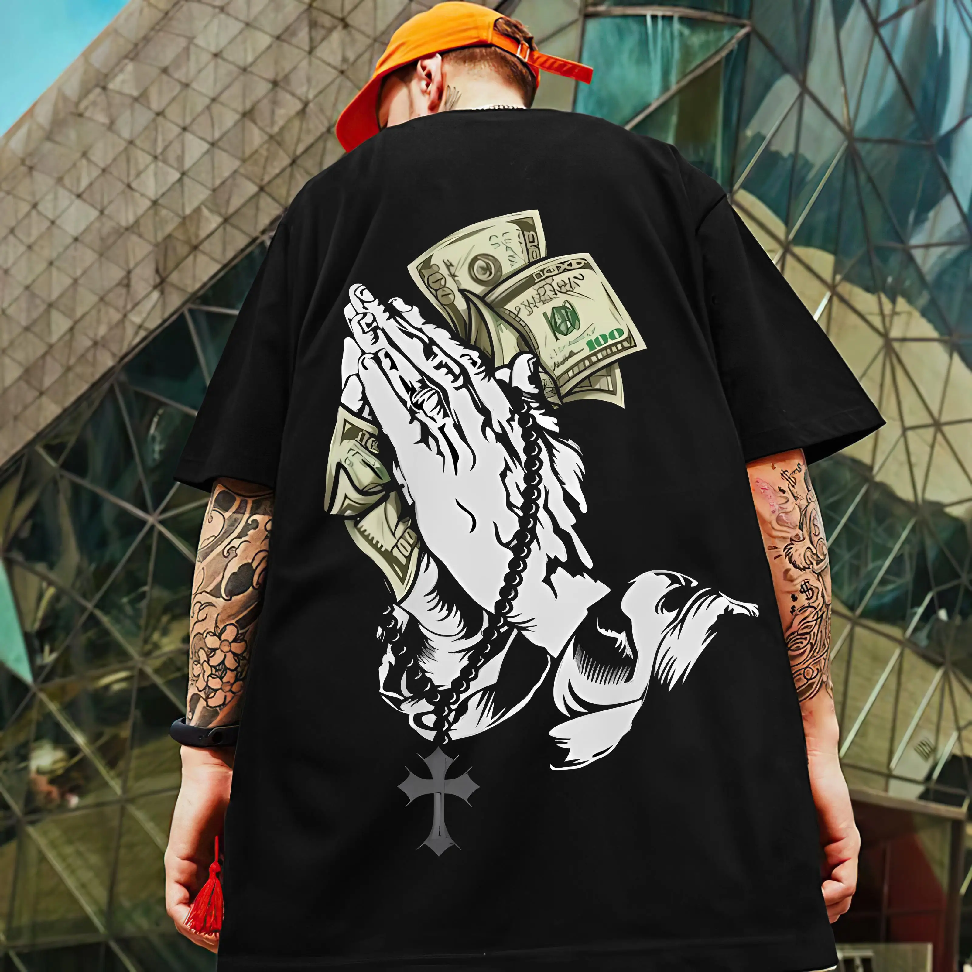 ARCADE tシャツ ケミカルウォッシュ/ピグメント オーバーサイズ