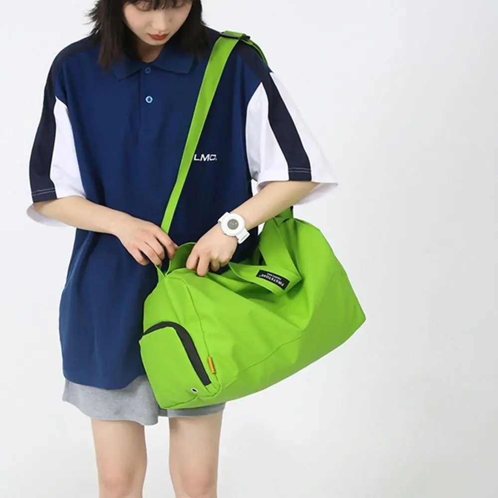 Large Capacity Sports Bags Lightweight Oxford Cloth Collapsible Handbag Wet and Dry Separation Waterproof Gym Tote Bags