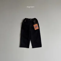 Autumn New Baby Loose Denim Trousers Infant Toddler Straight Leg Pants Fashion Boys Girls Casual Versatile Pocket Jeans Clothes 4