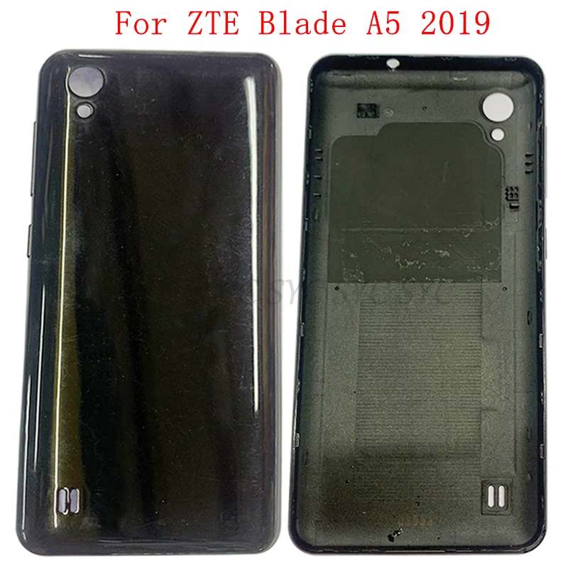 

Задняя крышка батарейного отсека для ZTE Blade A5 2019, задняя крышка с деталями для ремонта логотипа