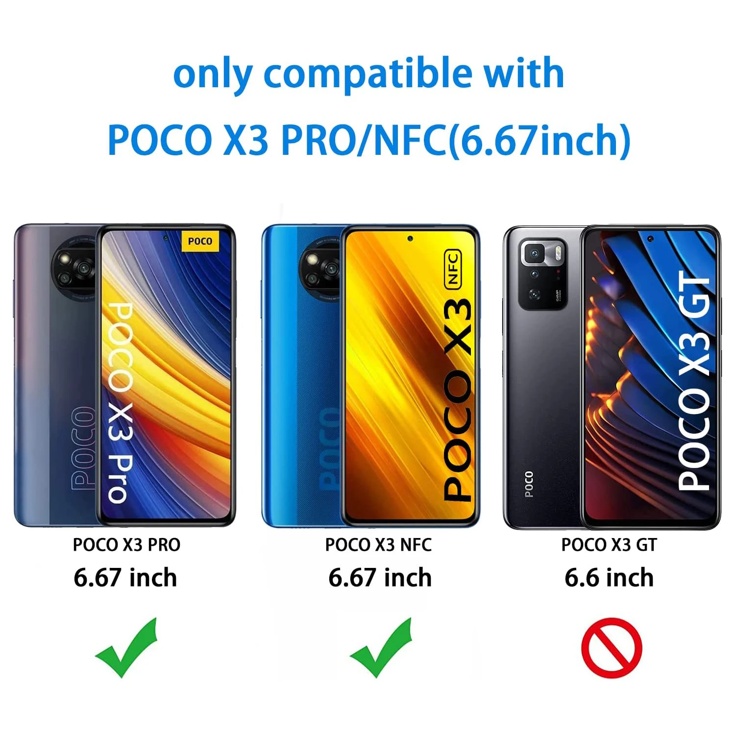 Premium Tempered Glass Screen Protector Set - Pack of 2/4