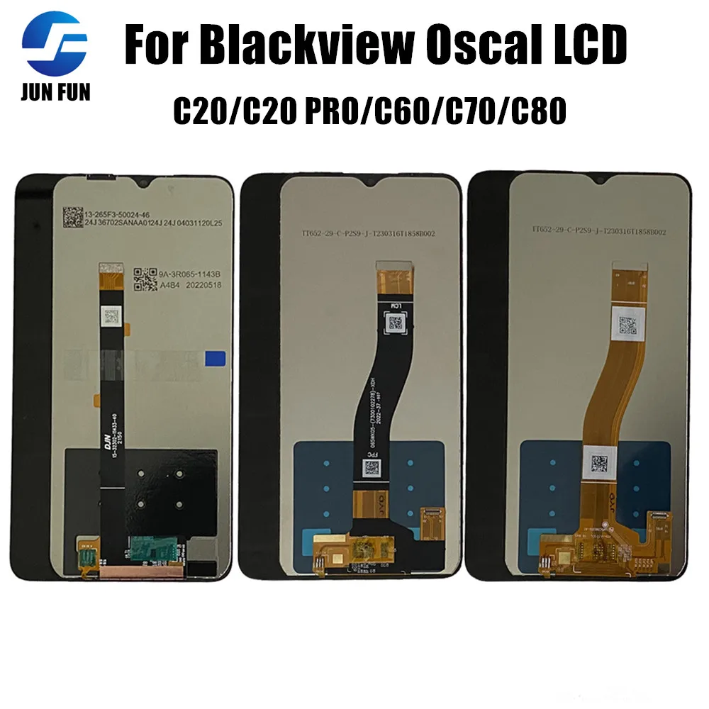 

100% Original LCD Display For Blackview Oscal C20 Pro C60 C70 C80 LCD Display Touch Screen Digitizer Assembly Replacement