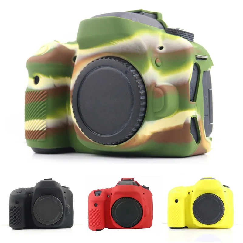 Custodia Protettiva In Silicone Morbido Per Fotocamera Per Canon Eos 60D 80D 90D