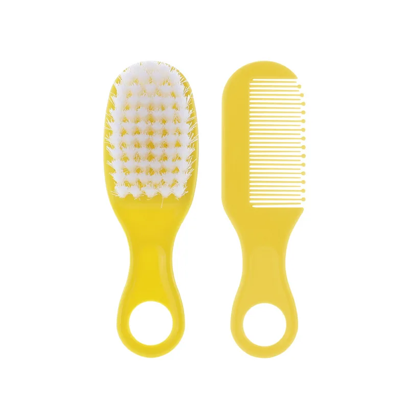 Hair Brush Baby Comb Baby Hair Removal Brush Massage Newborn Children Bathing Washing Soft Bristled Set Hairbrush