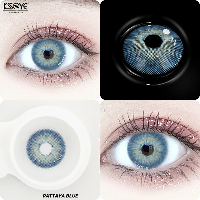 KSSEYE JEWEL 아름다운 바이올렛 컬러 콘택트 렌즈 소프트 콘택트 렌즈 Beautiful Pupilnull