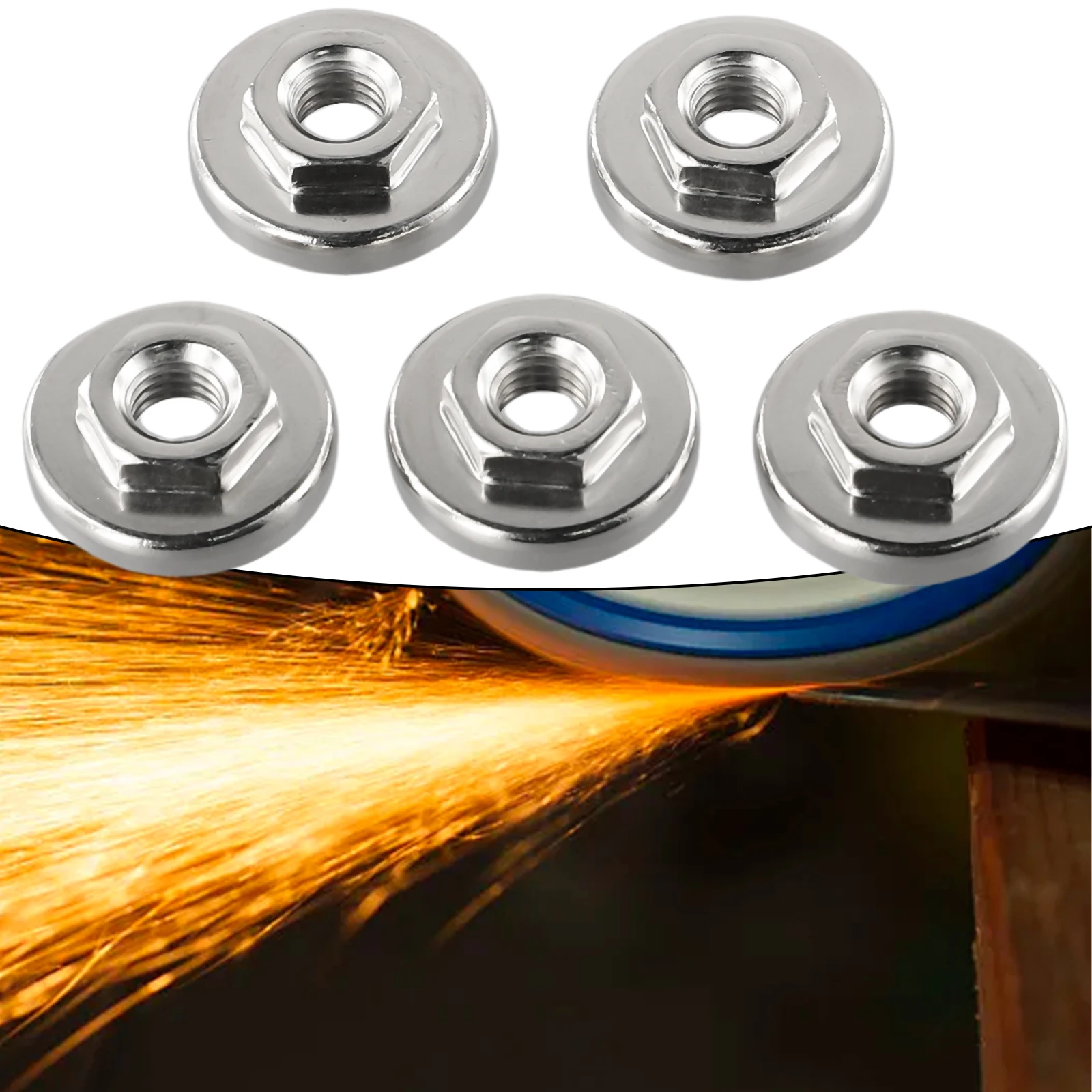 

Fit For 100 Type Angle Grinder Angle Grinder Nuts 100 Type Workshop Equipment Anti-rust Non-slip 30mm Anti-wear
