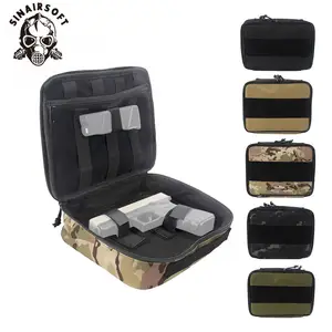 Sac à pistolet Molle pour plein air, équipement militaire tactique, sangle  d'épaule, accessoires de munitions, pochette, plage de tir, sac de sport -  AliExpress