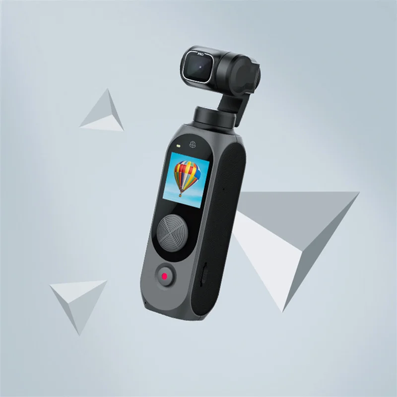 PALM 2 PRO 3 축 핸드헬드 스마트폰 짐벌, 1/2 인치 센서, 미니 포켓 휴대폰 안정기, 4K, 30fps, 2600mAh