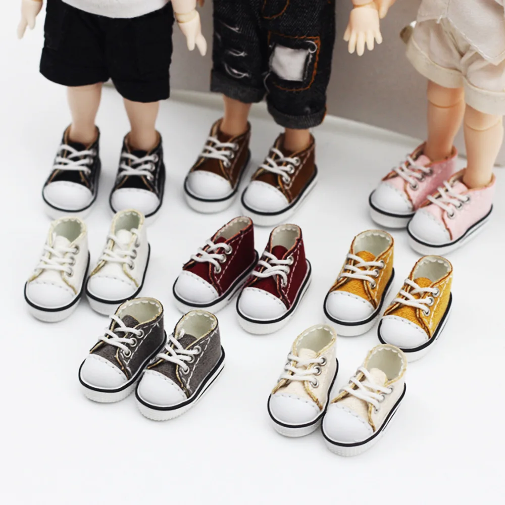 

NEW Ob11 Dolls Canvas Sports Shoes Leisure Shoe for DOD BJD Mollys, Obitsu 11 Holala, GSC, YMY, DDF, 1/12 Shoes Doll Accessories