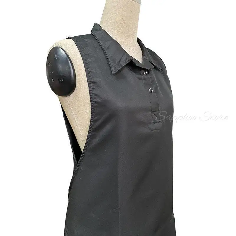 Salon Hairdressing Occupation Apron Suit-dress For Beautician Work Barbershop Pet Shop Flower Shop Beauty Salon Work Clothes 2