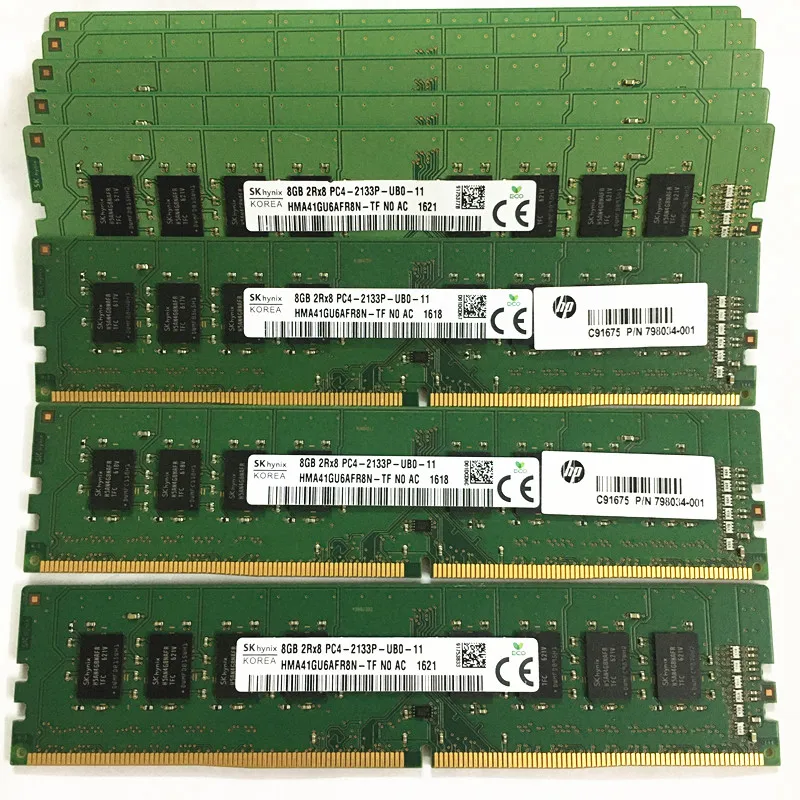 SK hynix DDR4 8GB 2133 Memory 8GB 2Rx8 PC4-2133P-UB0-11 ddr4
