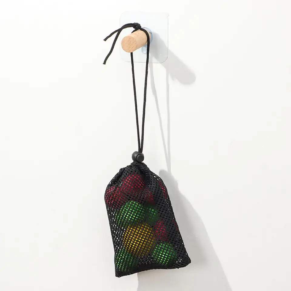 Borse Rete Con Coulisse 10pz - Sacchetti In Nylon Per Giocattoli E Lavaggio - Foto 7