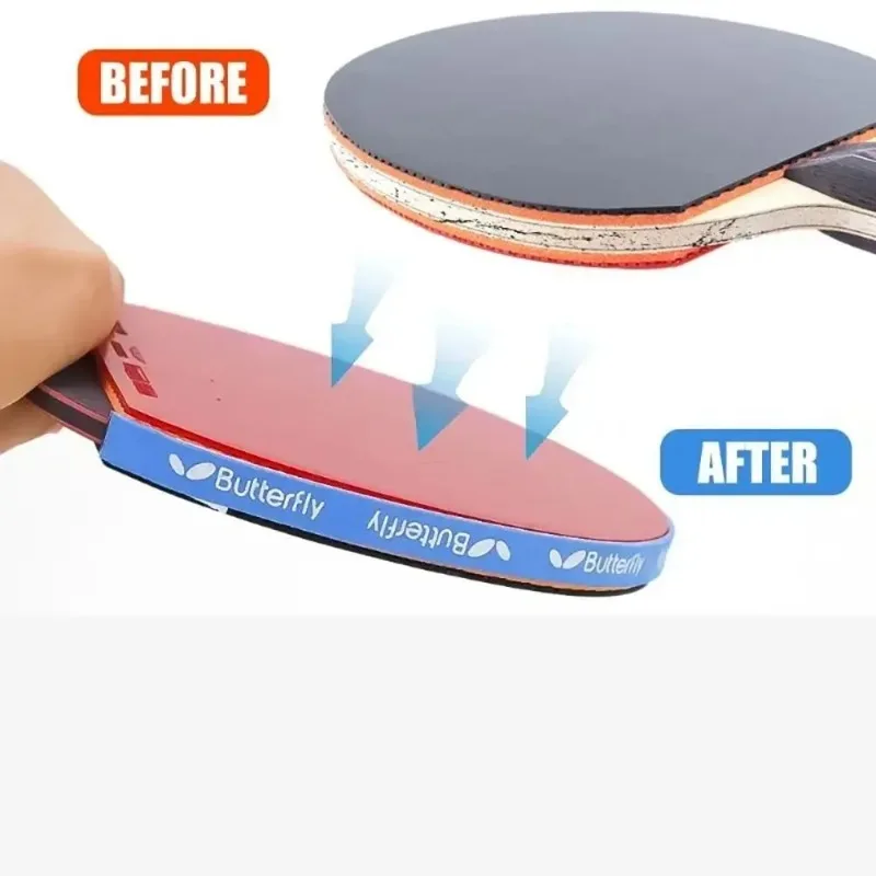 Table tennis racket tape table tennis protector Table Tennis Racket Edge Tape Ping Pong Bat Protective Side Tape Protector Professional Table Tennis Racket Sports Accessories