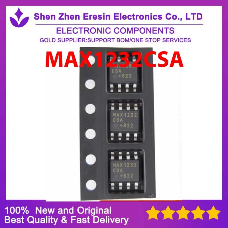 

Бесплатная доставка, 5 шт./лот MAX1232CSA SOP8, новый и оригинальный