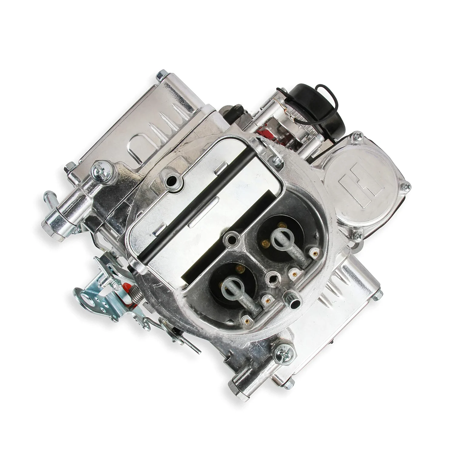 홀리 FR-80457S 0-80457S 600CFM 4배럴 전자식 초크 기화기 (머스탱, 코르벳, 쉐비용) 새 제품