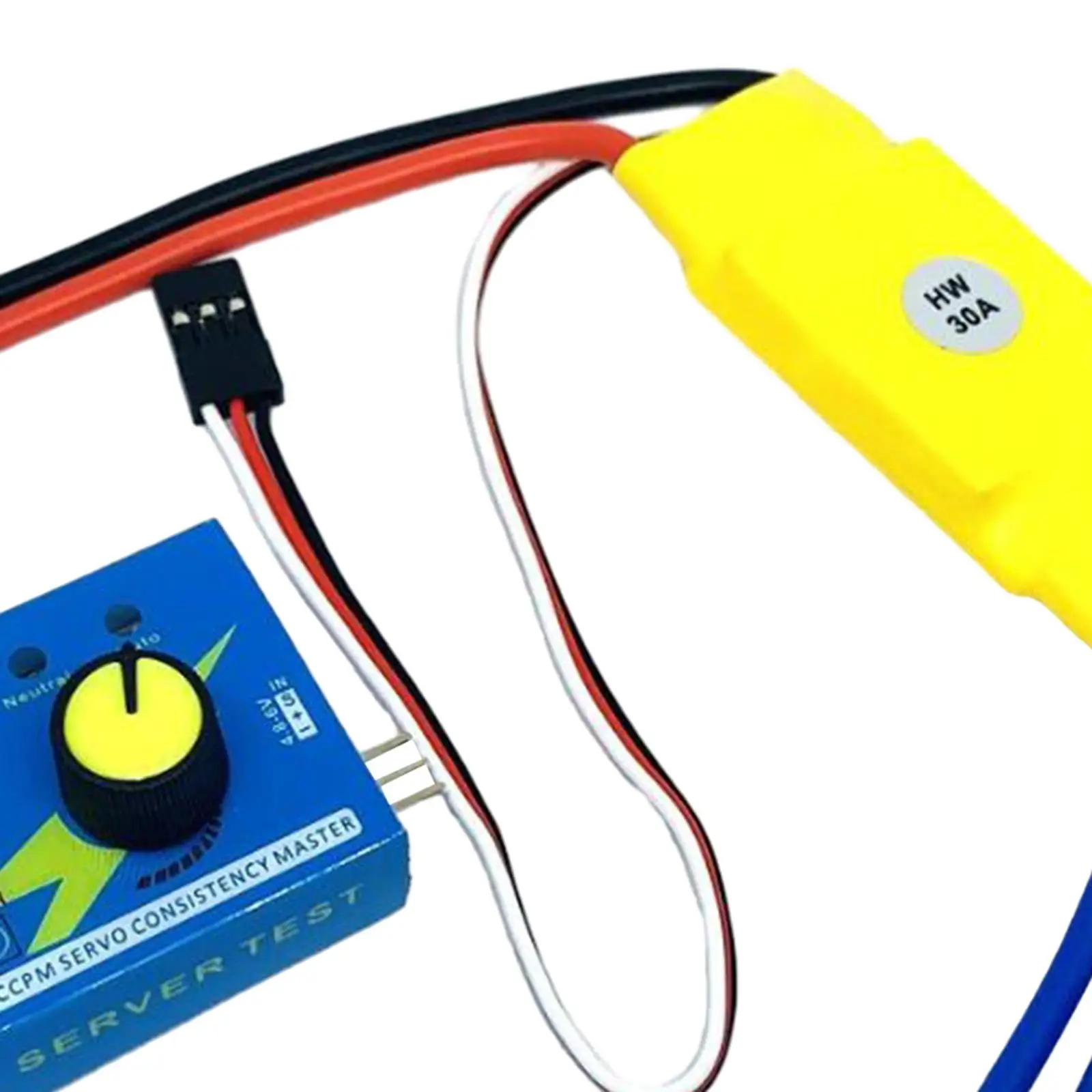 30A ESC with Servo Tester Practical 12V Speed Controller Replacement