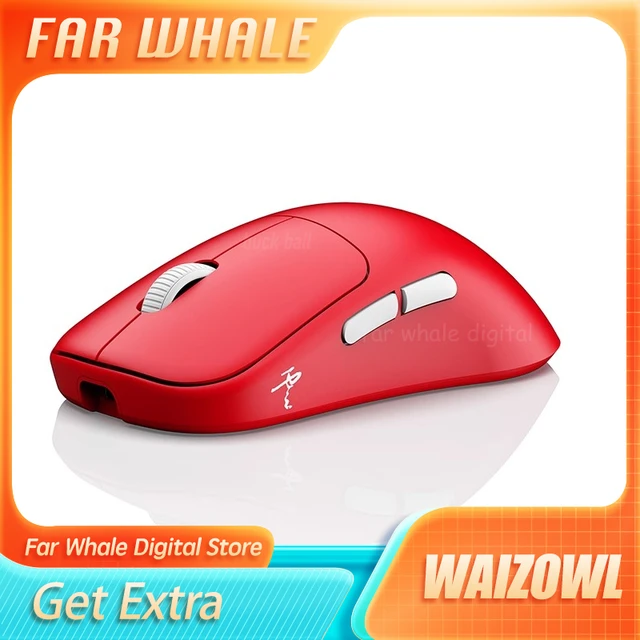Waizowl-ogmデュアルモードワイヤレスゲーミングクラウドマウス,e 