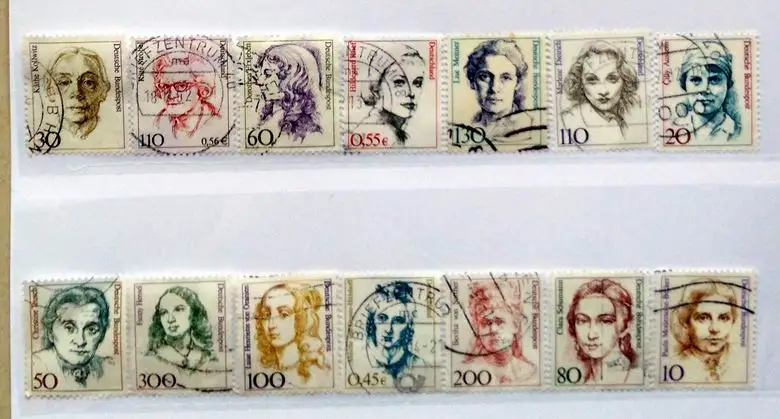 All German Stamps 200 Different Real Used Post Stamps Collectible Postage Material For Scrapbooking Stationery Crafts