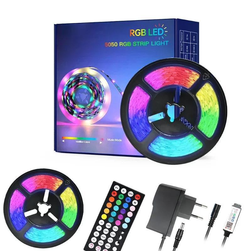 

Tuya smart wifi wireless controller manufacturers USB plug waterproof for 5050 RGB 1m 5m 50ft 16.4ft led strips lights