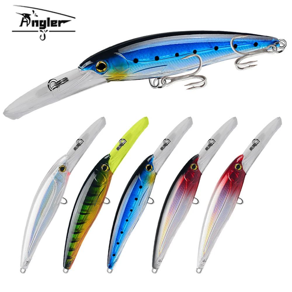 

1Pcs sea fishing drag bait slowly sinking 225mm 82.5g big Mino fake bait South Oil Green Needle Mackerel fake bait