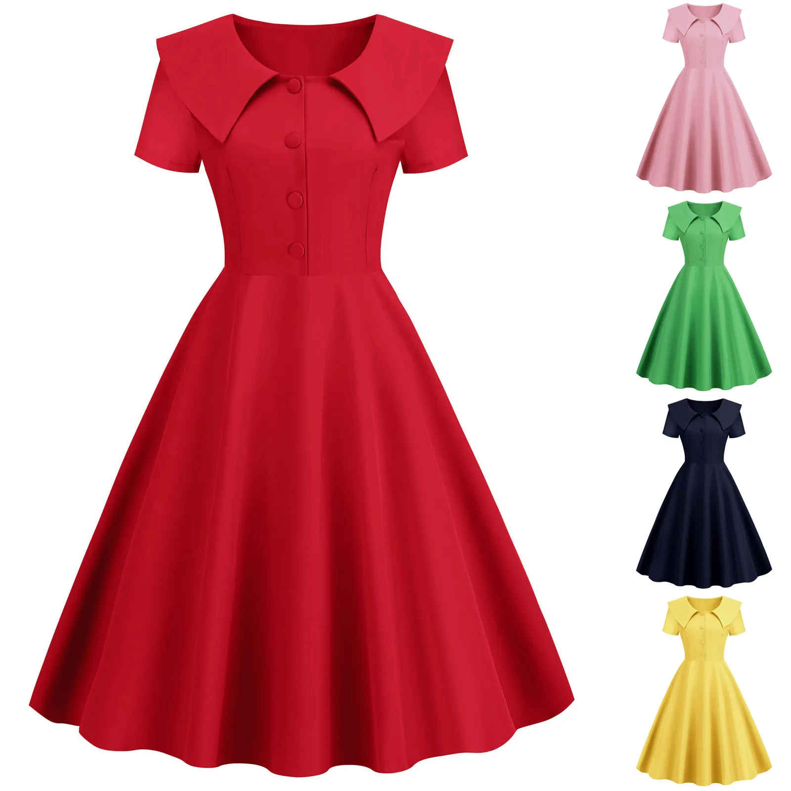 Abiti Eleganti Abiti Da Casalinga Vestito Vintage Della Casalinga