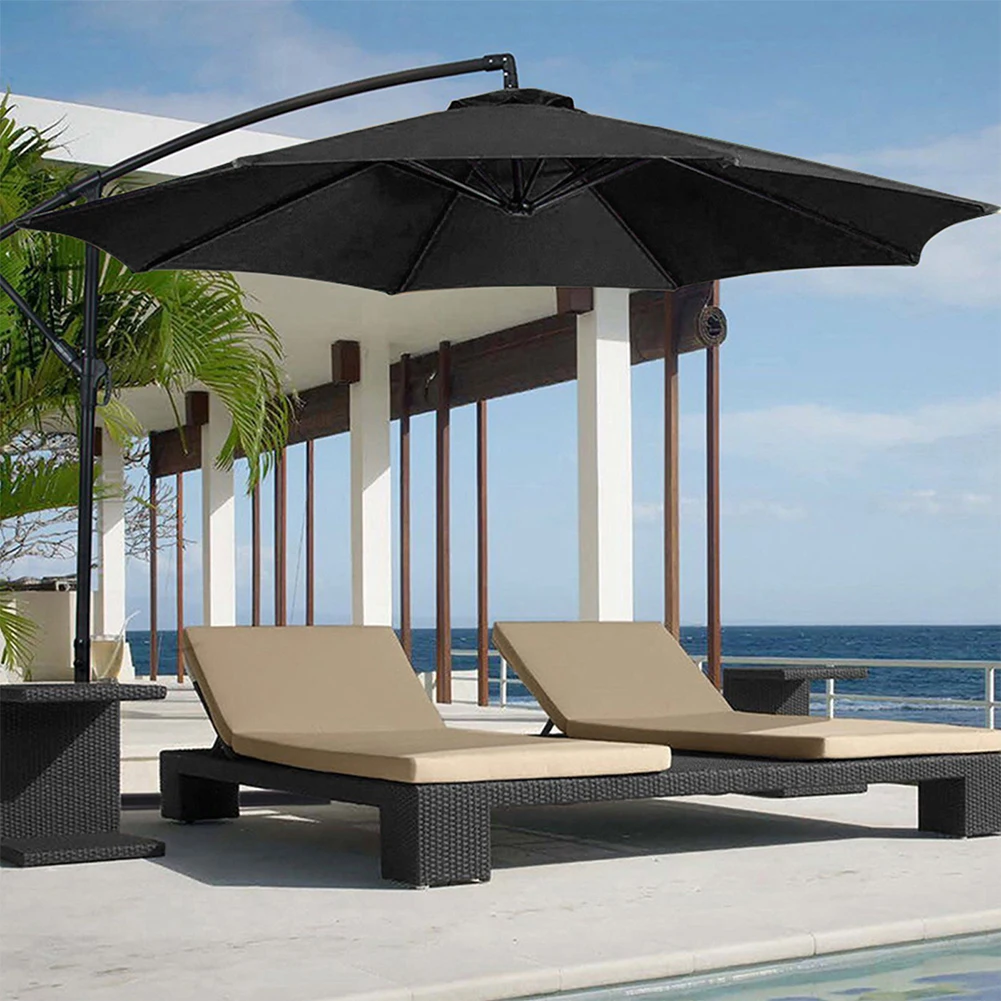6 Bones Parasol Umbrella Cover Without Stand 2m Sunshade Umbrella Cover Waterproof UV Protection Detachable Umbrella Accessories 2