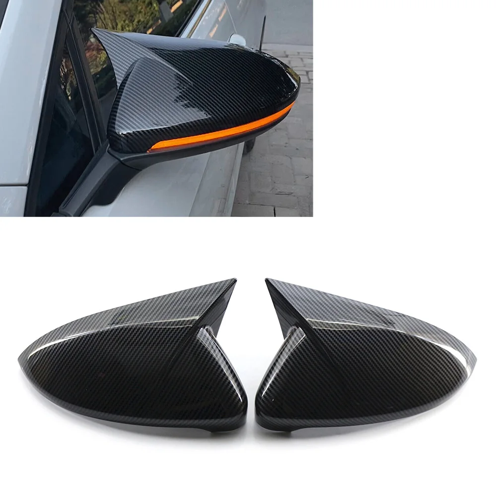 

Колпачки на боковые зеркала двери автомобиля, 2 шт., для VW Golf MK7 GTI R-Line 2014 2015 2016 2017 2018 2019 5G0857537