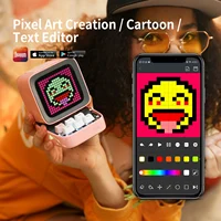 Divoom Ditoo-Pro Retro Pixel Art Bluetooth Portable Speaker Alarm Clock DIY LED Display Board, Cute Gift Home Light Decoration - Image 2